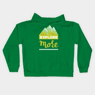 Explore More Kids Hoodie